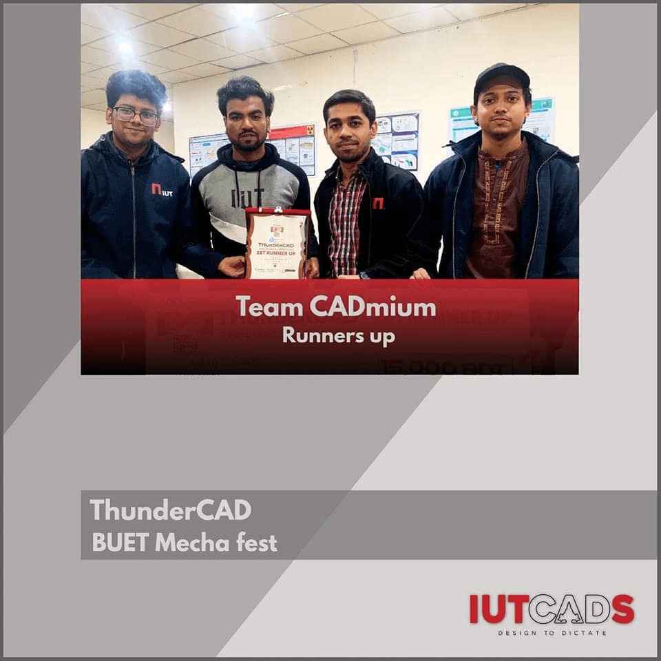 Runners Up of ThunderCAD